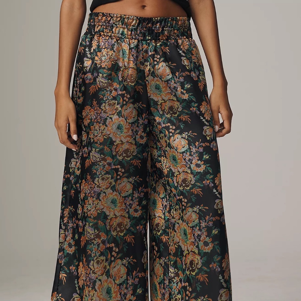 The Somerset Pull on Pants: Cropped Jacquard Edition